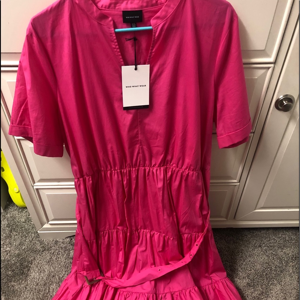 Pink dress